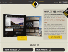 Tablet Screenshot of endocreations.com
